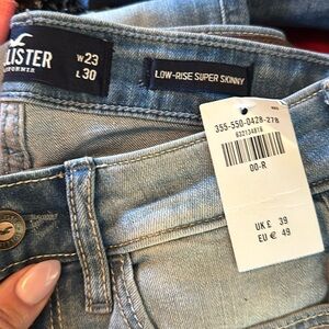 Hollister jeans size double zero regular